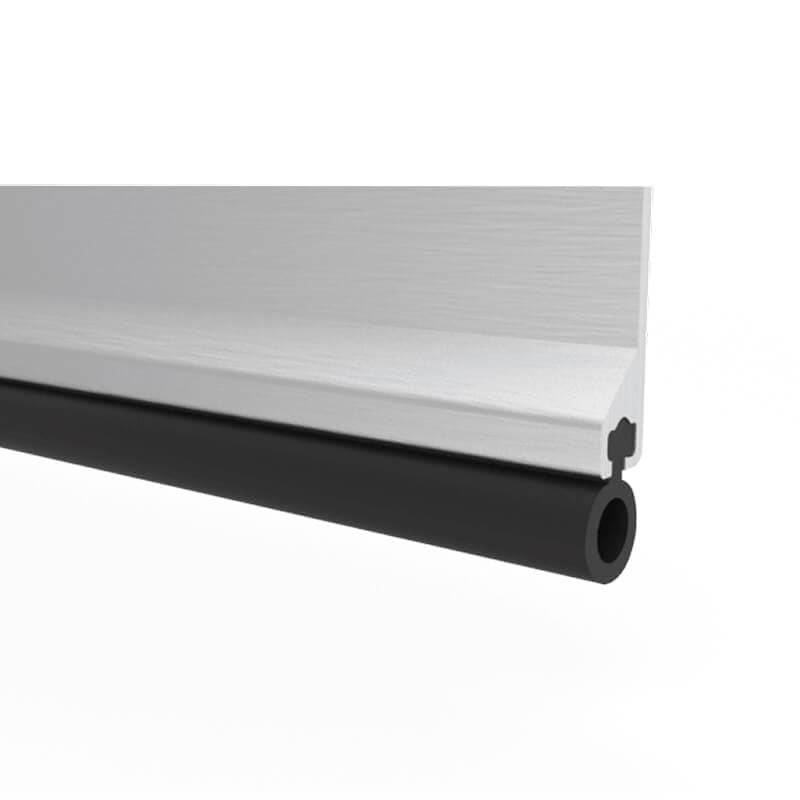 Adhesive weatherstrip seal